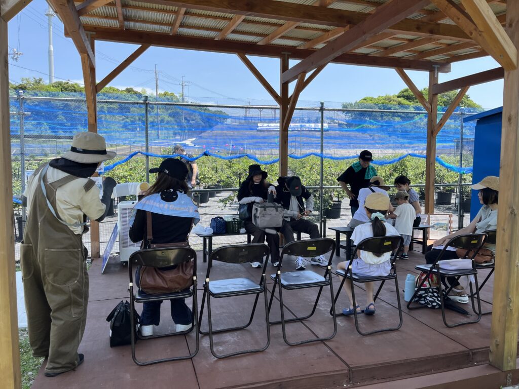 ブルーベリーファームみさき・大阪・岬町・レストスペースでゆっくり