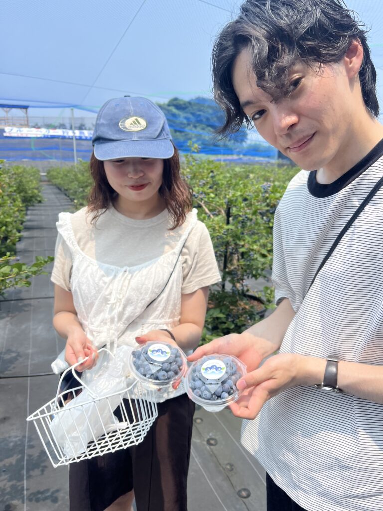 ブルーベリー狩り・ブルーベリーファームみさき・大阪・岬町・お持ち帰りパック