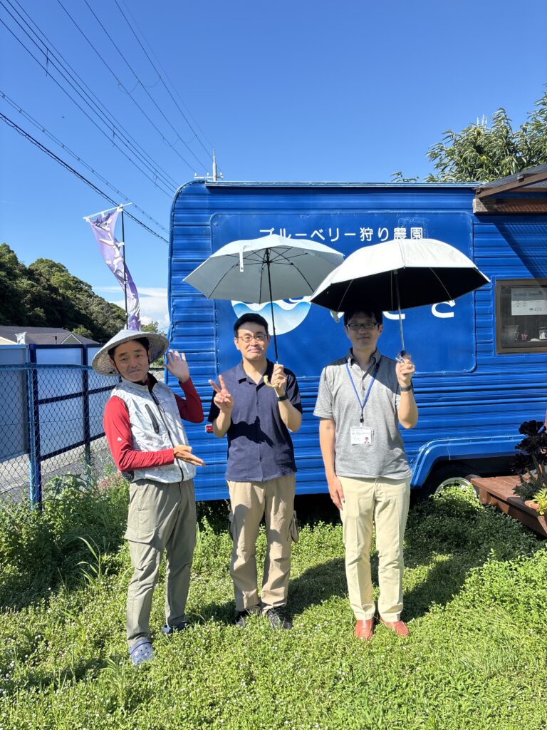 暑さ対策を考えるお二人にプチイベントをやっていただきます